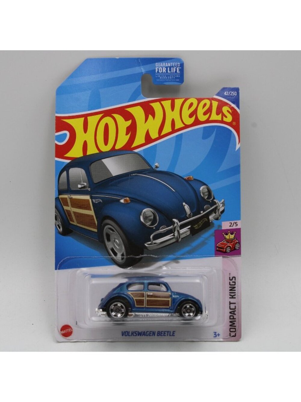 Hot Wheels Volkswagen Beetle Blue 2022 Compact Kings 2/5 42/250